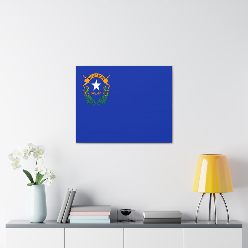 «Nevada State Flag» sur, H 18 po x l 24 po