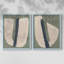 Tranche de papier III - reproduction encadrée de qualité supérieure - prête à être accrochée - aucun clou requis - aucun clou requis-34711993-34711994