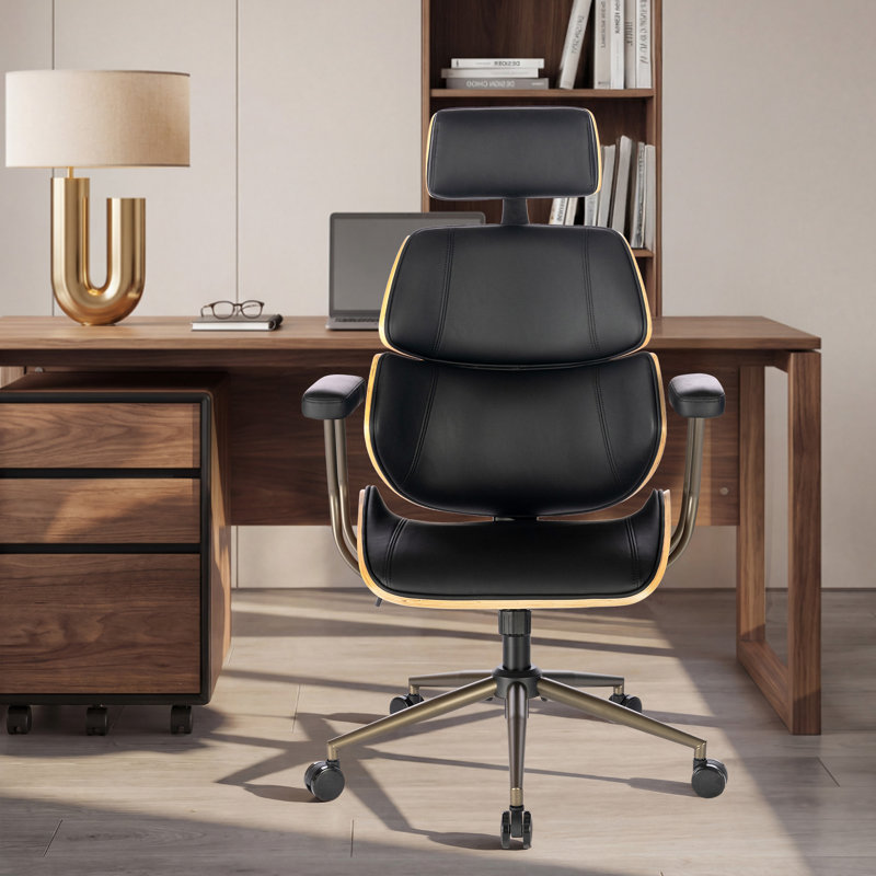 Fauteuil de direction ergonomique, Noir