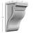 Endurathane Cole Bracket, 6"W x 10 1/8"D x 18"H, Factory Primed (4-Pack)