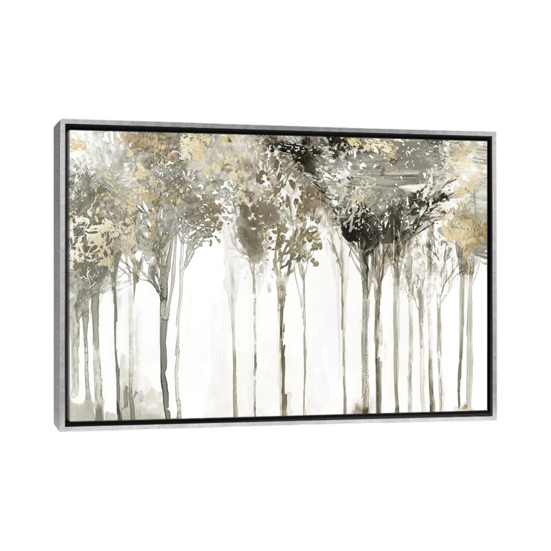 «Golden Forest Lookout» par Allison Pearce - reproduction d'art, Pas de tapis, H 40 po x l 60 po x 1,5 po