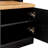 4-in-1 Hall Tree With Wood Grain Bench, Coat Rack, Bottom Cabinets And Adjustable Shelves-1111152751