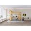 Lit mezzanine en bois avec armoire et bibliothèque, lit mezzanine avec garde-robe et bureau-1998643411