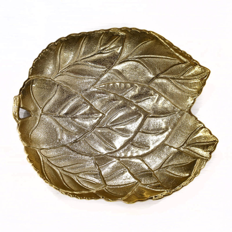 Serving Tray, Gold