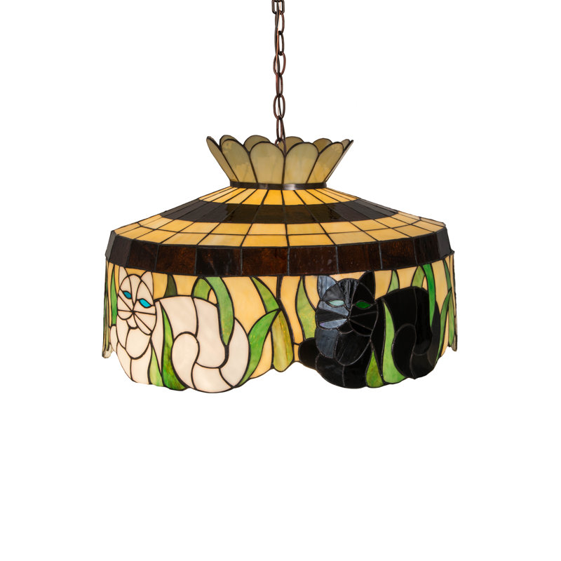 Luminaire suspendu tambour 3 lumières
