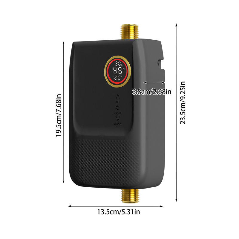 3000W Tankless Water Heater with Remote
