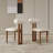 Modern 71" Dining Table Set With Sintered Stone Top And 6 Fully Assembled Chairs