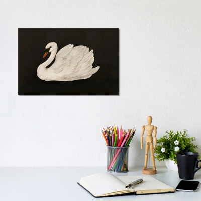«Mute Swan», reproduction d'art sur toile tendue