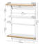  Tablette de rangement magnétique 13,4 po