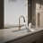 Artifacts Touchless Pull Down Kitchen Sink Faucet with Three-Function Sprayhead-93071460