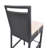 Luvien Outdoor Patio Wicker Barstool with Water Resistant Beige Fabric Cushions