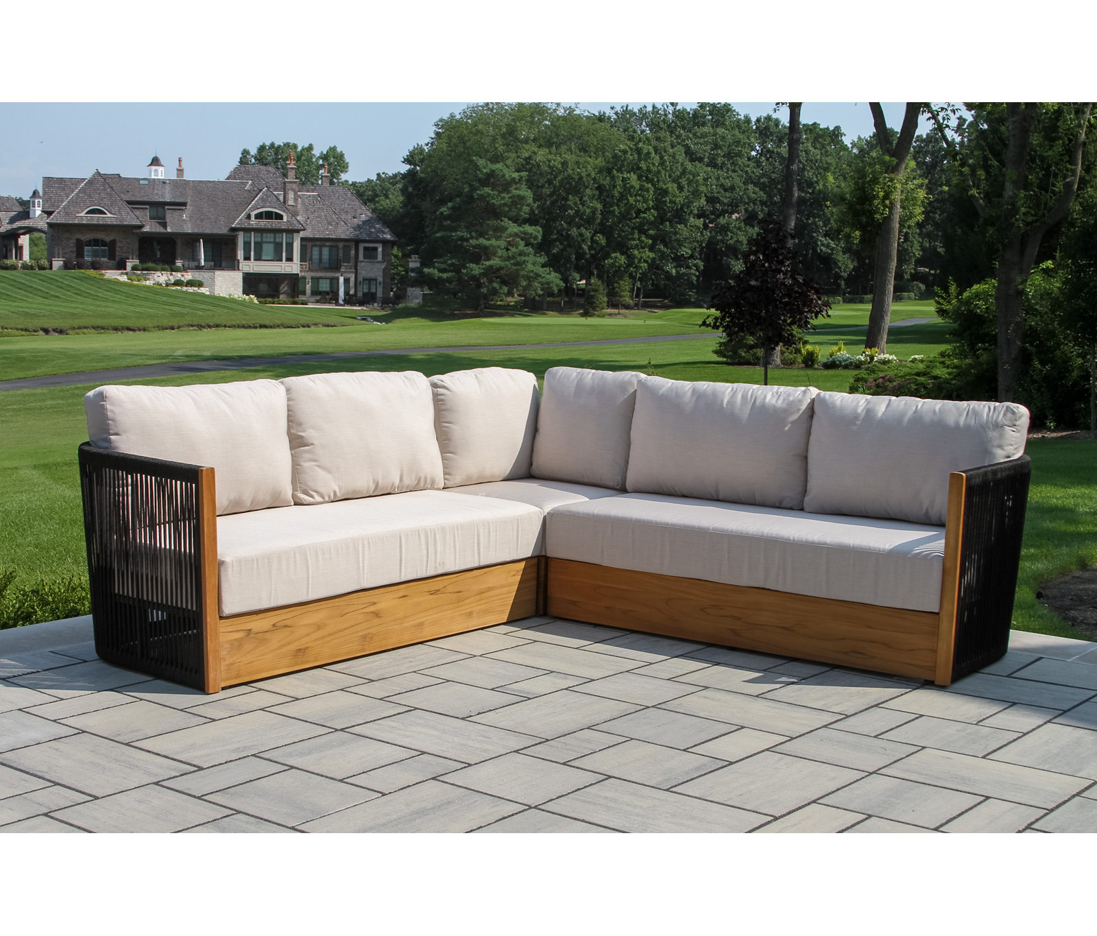 Aniston 95" Sunbrella® Patio Sectional