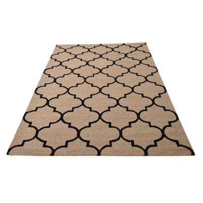 Tapis brun Orlando