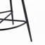Tabourets de comptoir pivotants en similicuir
