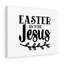 Easter Is For Jesus Branch - Wrapped Canvas Print-1566848784