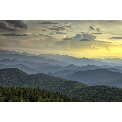 " Blue Ridge Mountain View " Color Photography Print