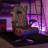 Inbox Zero Swiveling PC & Racing Game Chair with Built-in Speakers in Black