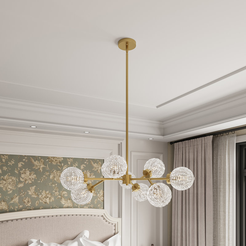 Lustre empire Spoutnik empire à 9 lumières Venet