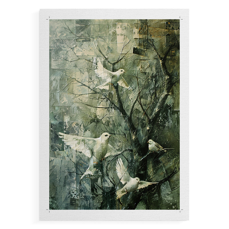 ANIMALS Series XLV - Impression sur toile seulement - NON CADRE, H 48 po x l 32 po