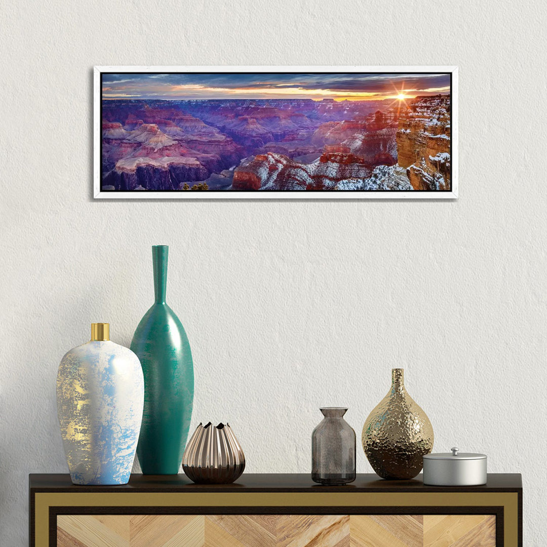 Hopi Point Sunrise II von Susanne Kremer - Panoramagalerie-Giclée auf Leinwand