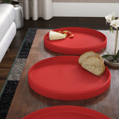Ebern Designs Haowen Plastic Platter