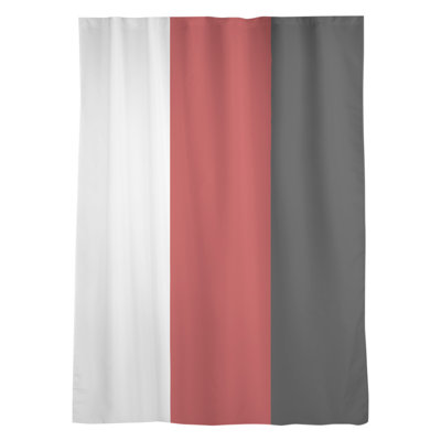 Stripes Sheer Rod Pocket Single Curtain Panel