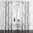 Floral Velvet Curtains - Modern Azpeitia Grommet Curtain - 1 Panel-1632368871-1632368867