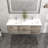 Auvillar 60'' Double Bathroom Vanity with Acrylic Top-1968594288