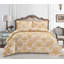 Bridal Jacquard Bedspread With Pillow Sham Set, Floral Printed Coverlet, Decorative Luxury All-Season Bedding-113762142