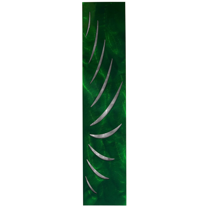 Décoration murale revers cils, Vert bonbon