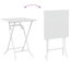Vidaxl Bistro Set Folding 3 Pcs Steel-117955442