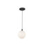 Luminaire suspendu en verre 5 pouces Bolla