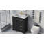 Meuble-lavabo avec lavabo, armoire de salle de bain avec tiroirs, structure solide et panneau de fibres à densité moyenne-1964306241