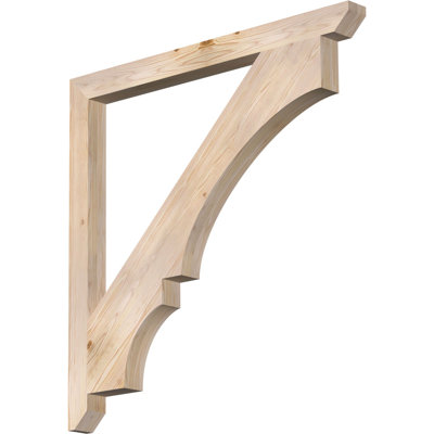H 6 po x l 40 po x Support en bois / corbeau
