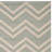 Sanyla Hand Tufted Wool/Cotton/Latex Chevron Rug in Gray/Beige-823287327