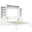 Lit escamotable avec tablettes de rangement et tiroirs Murphy-135497982-135497980