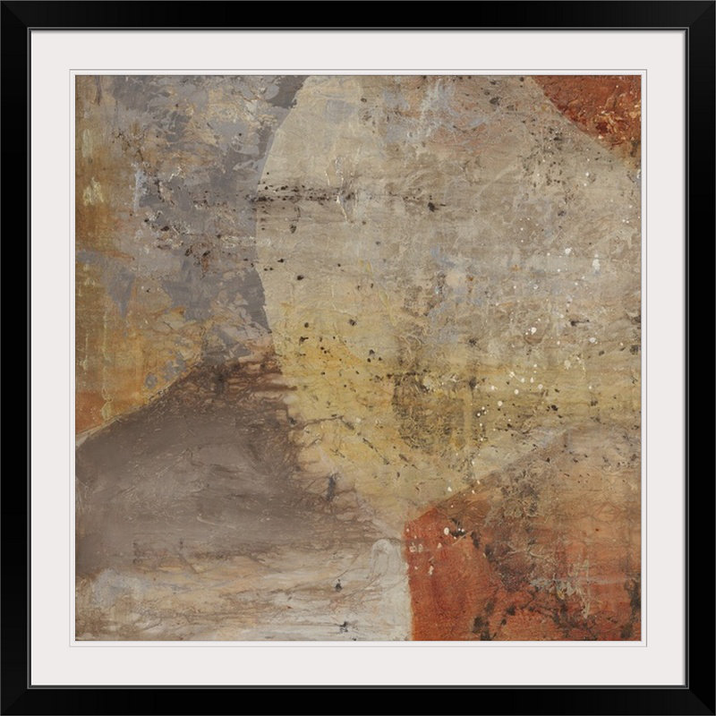 'Stone Wall I by Alexys Henry Painting Print, 16" H x 16" W x 1.5" D, Canvas