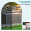 Balconera 100 Gallons Lockable Resin Deck Box-107332795