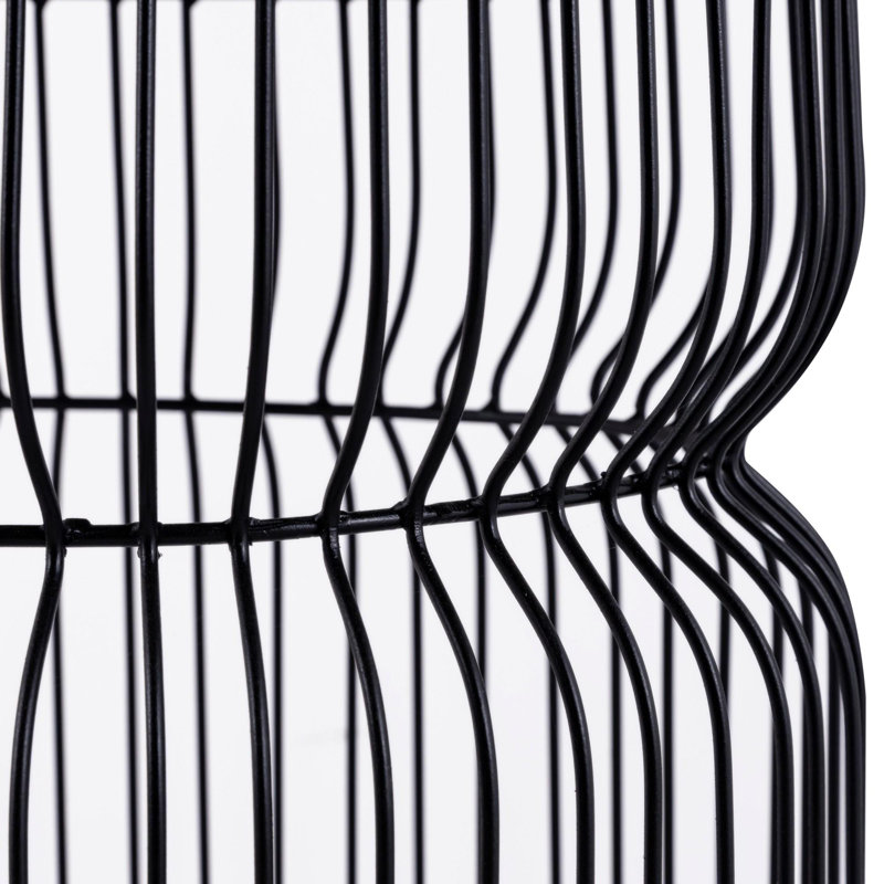 Table de bout, table d'appoint pour salon Modern Modern, Noir