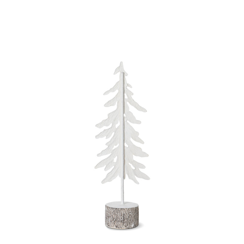 Snowy White Tree, Medium, 20.08" H x 3.94" W x 5.91" D