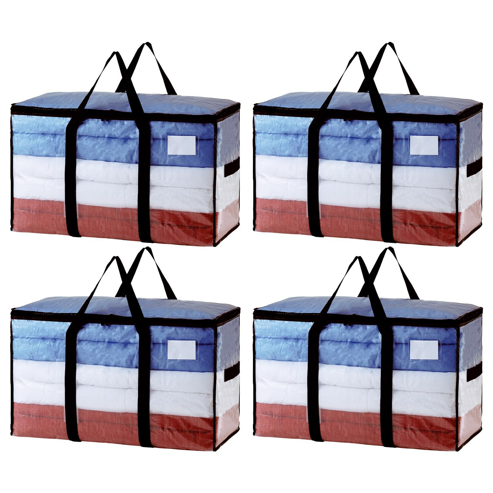 Rebrilliant Clear Extra Large Storage Bags Durable, Heavy Duty