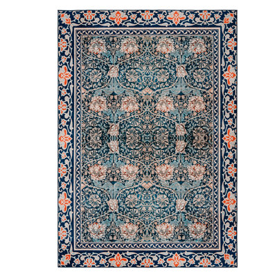 Tapis lavable antidérapant pour salon, tapis rétro, lavable à la machine, pour chambre à coucher, bureau à domicile