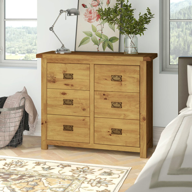 Chifley 6 Drawer 110cm W Dresser