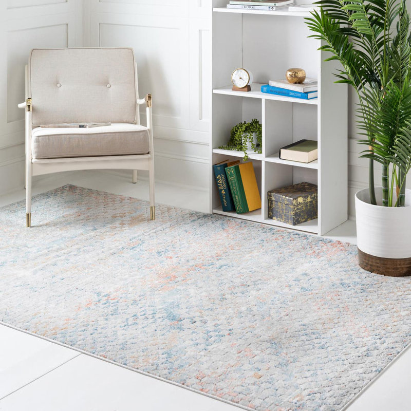 Checkered Indoor Rug, Rectangle 8' x 11'