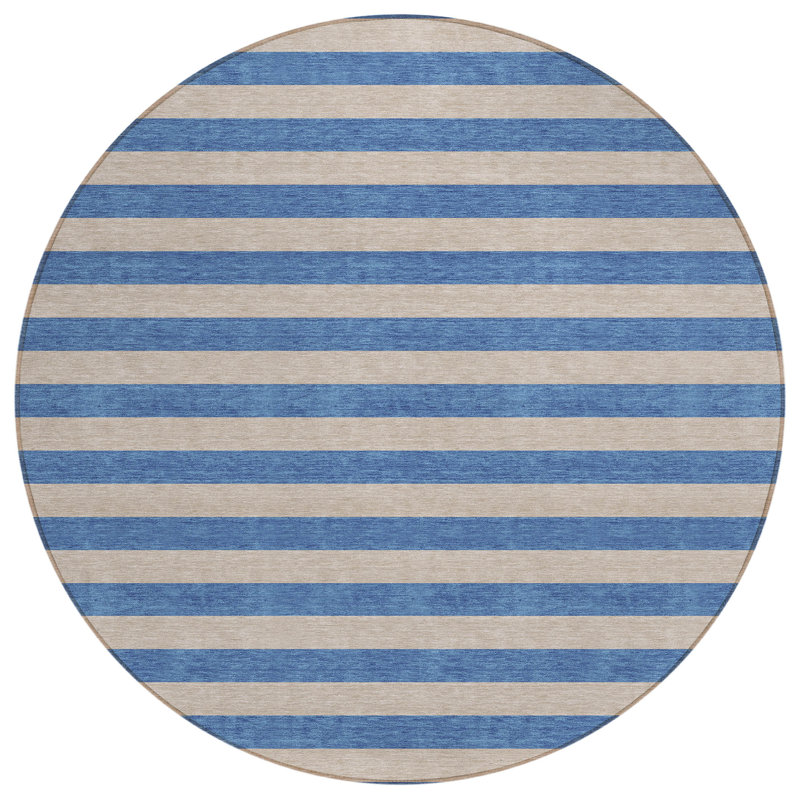 Tapis intérieur / extérieur rond 8 po