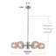 Lustre cylindrique 6 lumières lanterne Allenford-1817168145