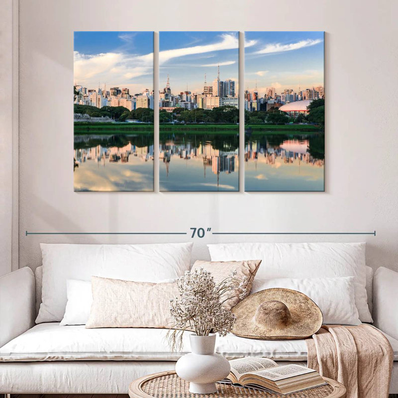 Senne Ibirapuera Park Skyline, H 32 po x l 50 po