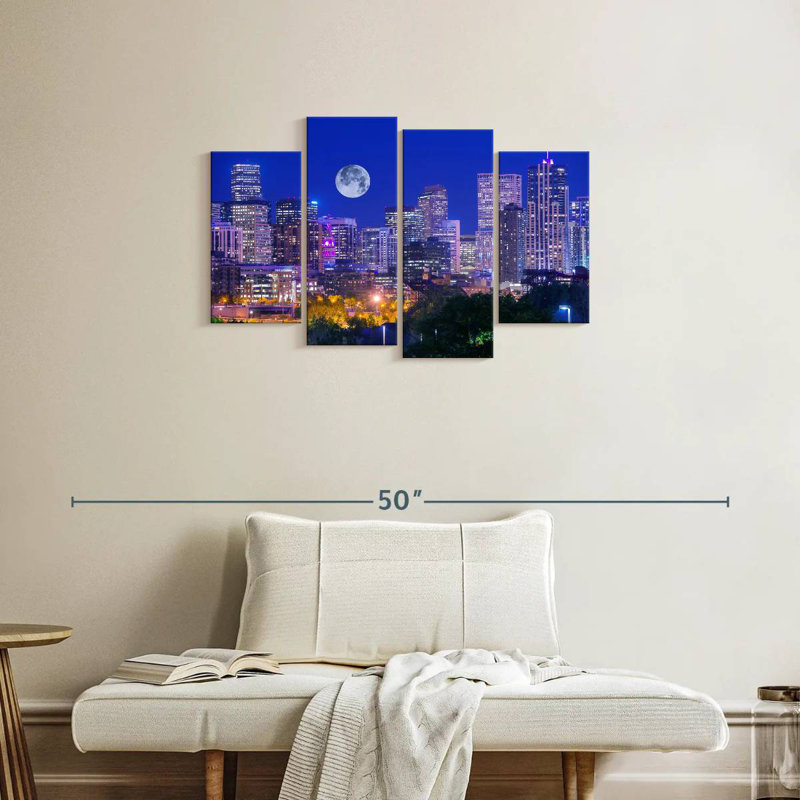 Nicci Moon Over Denver, H 22 po x l 36 po