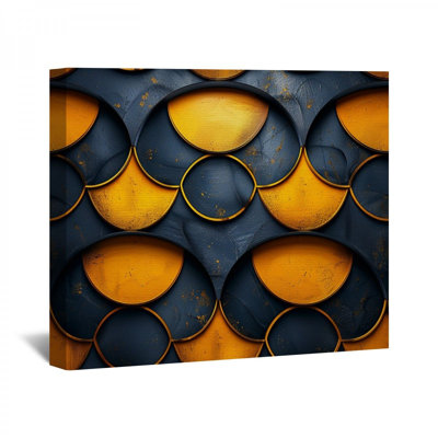 "Motif circulaire" sur toile
