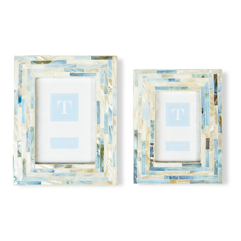 Ceramic Matte Picture Frame - Set of 2
